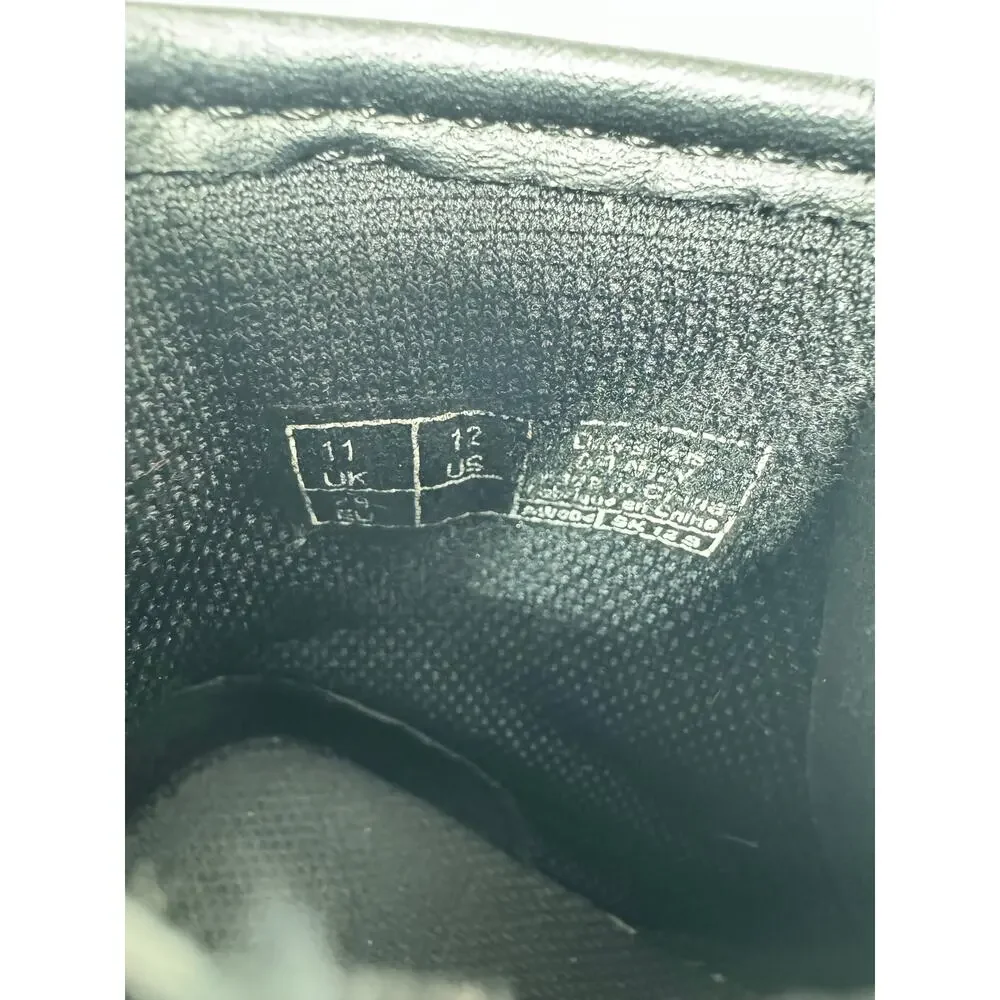 Dr. Martens Airwair AW004 Patent Leather Black Boots side zipper Kids size 12 - Picture 11 of 14
